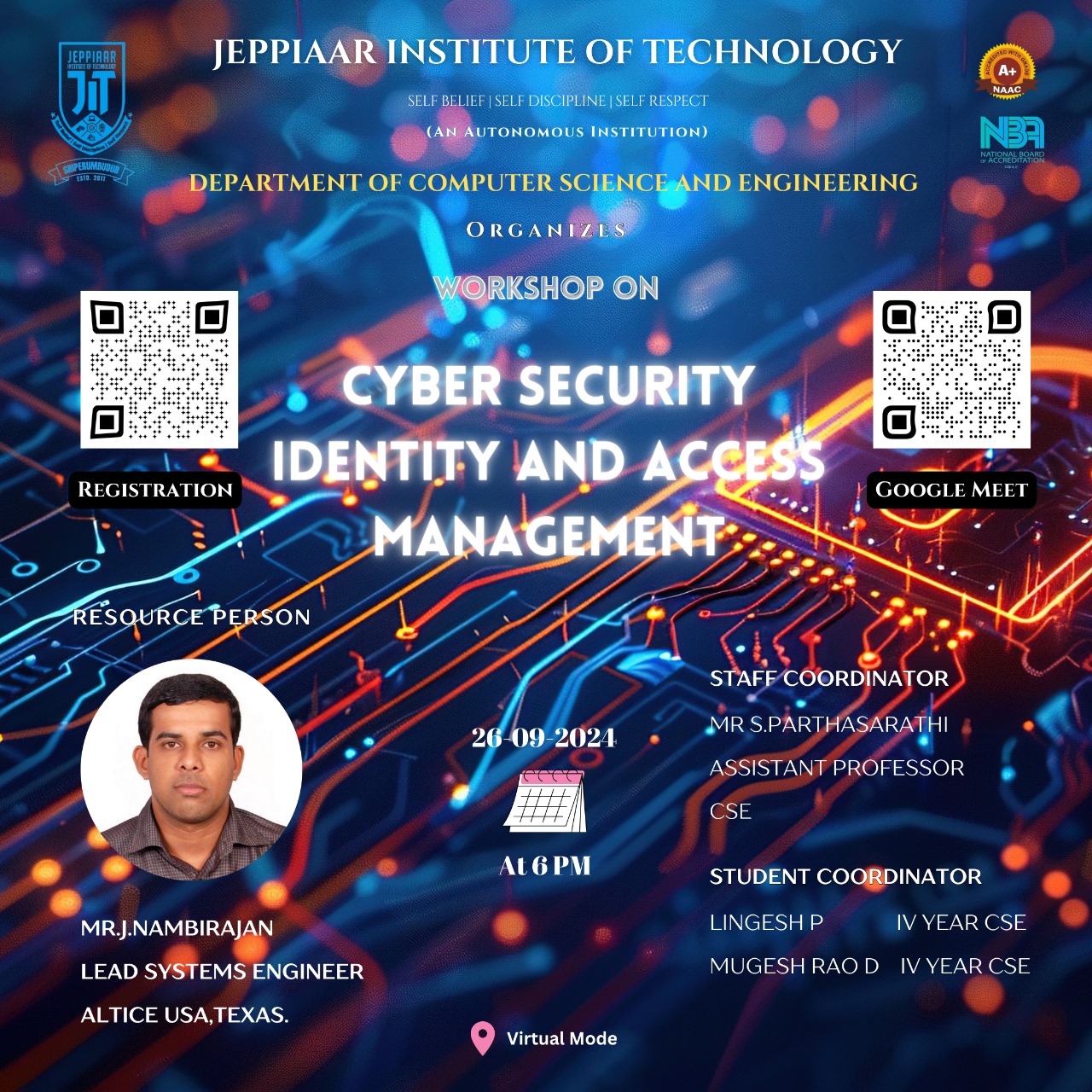 workshop on Cyber Security