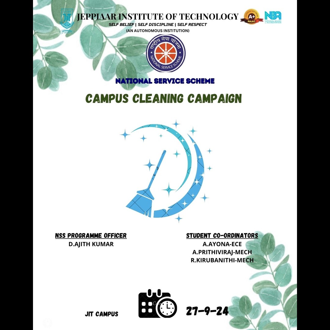 Campus cleaning campaign