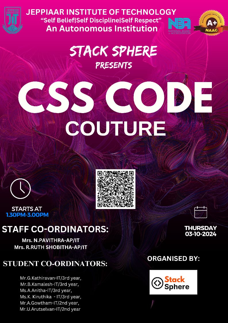 CSS Code Couture and the Tech Connection