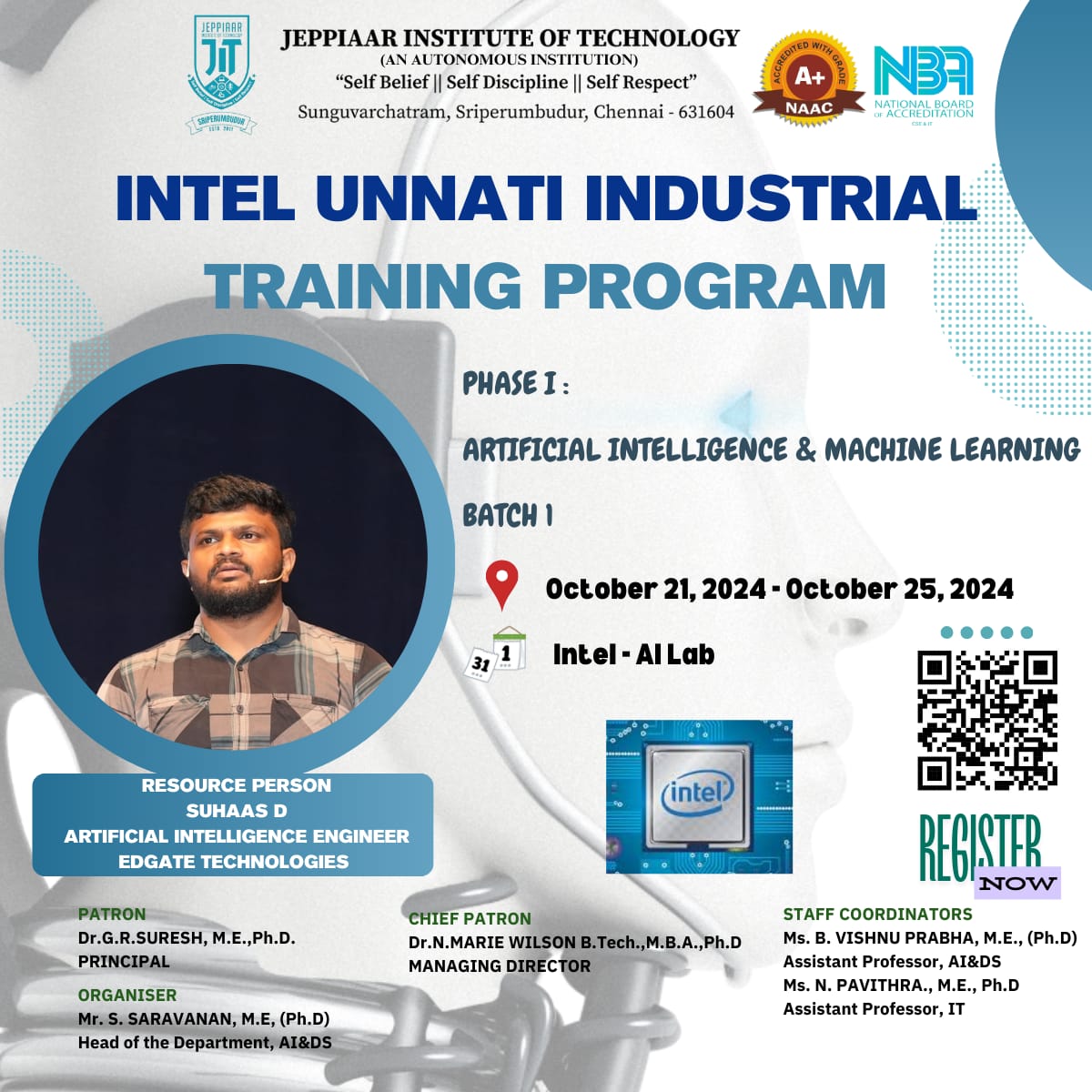 Intel Unnati Training Program